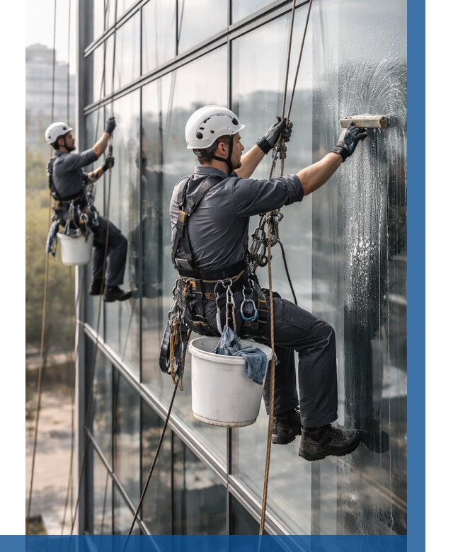 Мойка сплошного остекления в Иркутске, заказать от 313 р.| ВЫСОТНИК-Ркт