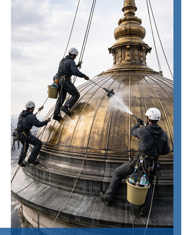 Мойка куполов и шпилей в Иркутске от 8335 р. - заказать | ВЫСОТНИК-Ркт