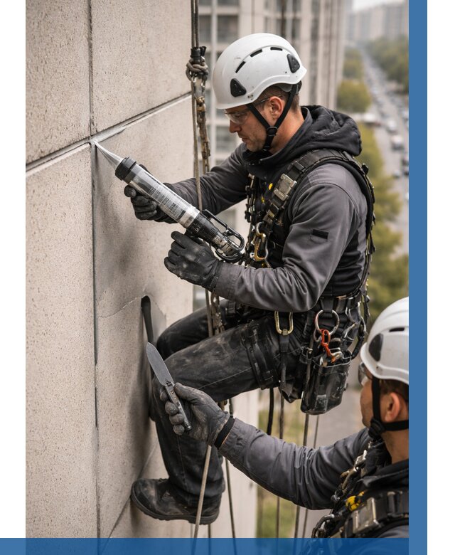 Первичная герметизация швов в Иркутске от 625 р. | ВЫСОТНИК-Ркт