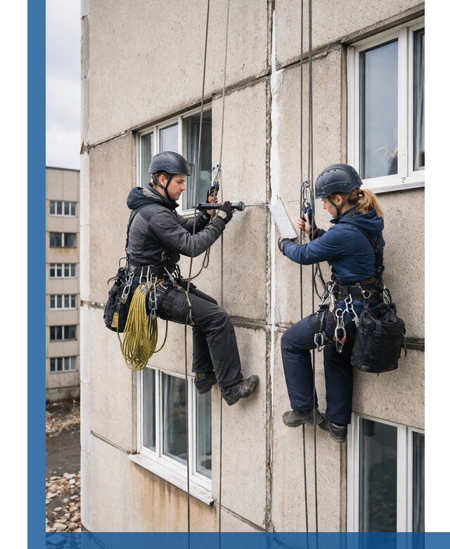 Герметизация межпанельных швов тёплым швом в Иркутске