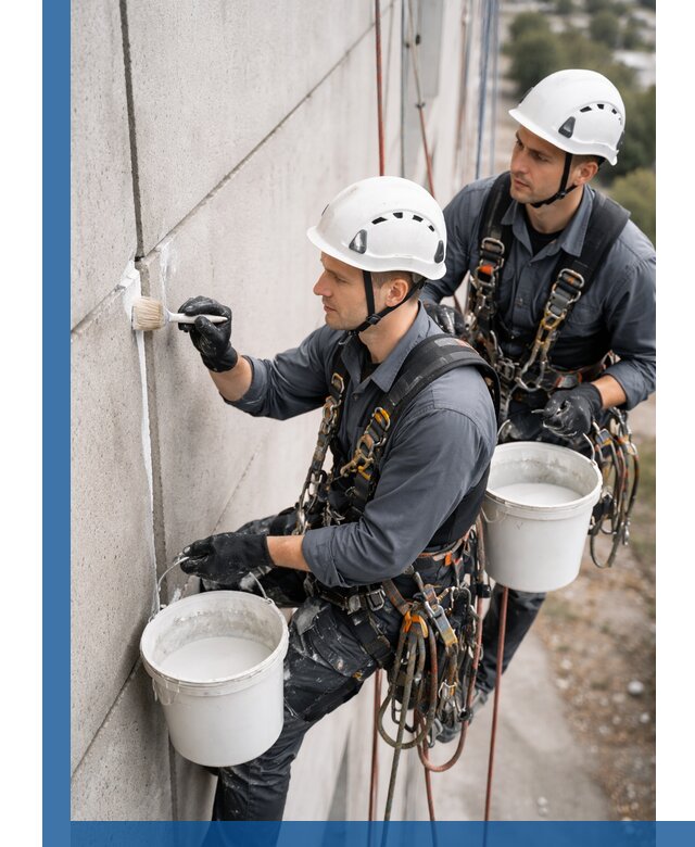 Противогрибковая обработка швов в Иркутске для фасадов и кровель