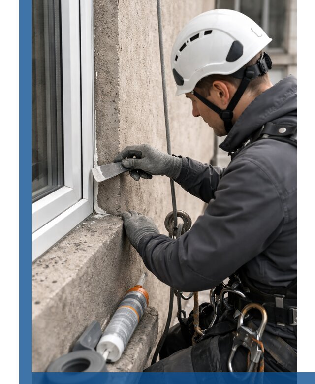 Герметизация монтажных швов окон в Иркутске с гарантией качества