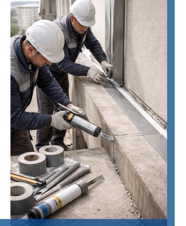 Герметизация примыкания балкона в Иркутске от 4689 р. | ВЫСОТНИК-Ркт