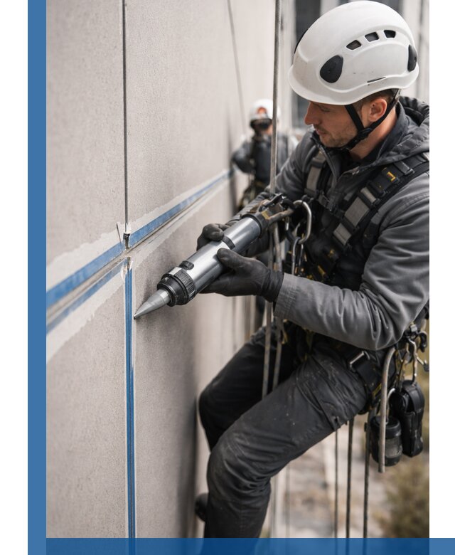 Герметизация стыков фасадных панелей в Иркутске качественно и быстро