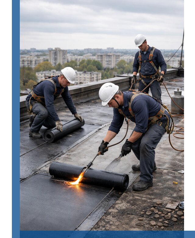 Ремонт наплавляемой кровли в Иркутске качественно и надежно