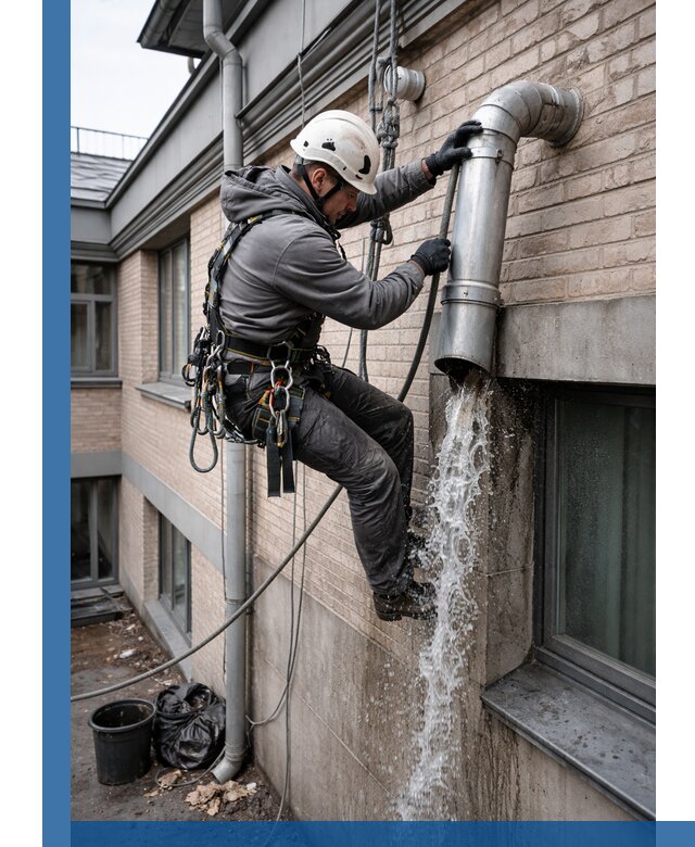 Профессиональная прочистка водосточных труб в Иркутске с гарантией