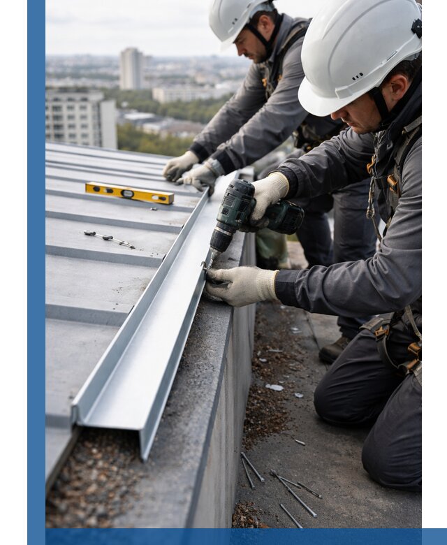 Монтаж капельника на кровле в Иркутске с гарантией качества