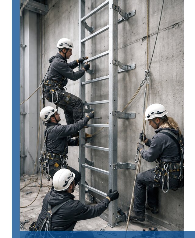 Монтаж металлических лестниц в Иркутске под ключ со гарантией