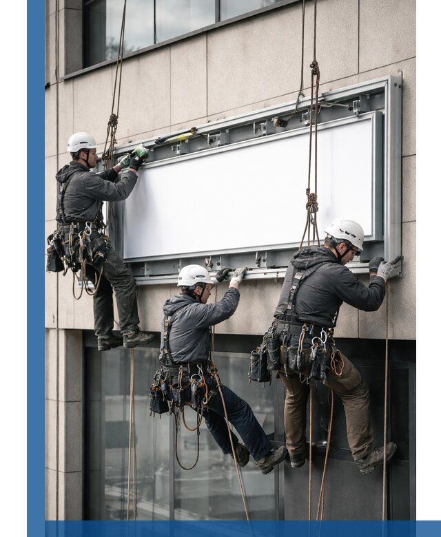 Профессиональный монтаж светового короба под ключ в Иркутске