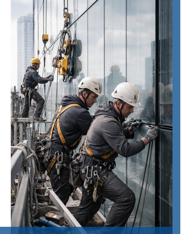 Структурное остекление фасадов в Иркутске от 9898 р. | ВЫСОТНИК-Ркт