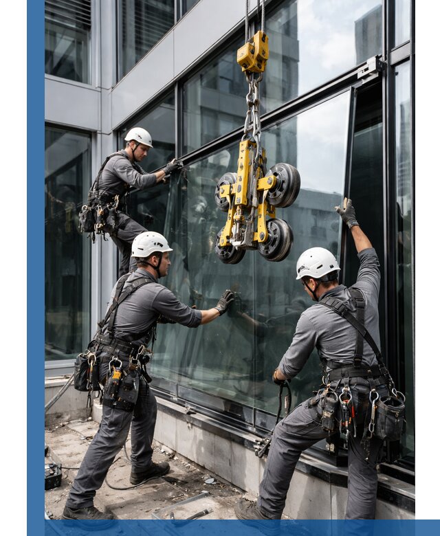 Структурное остекление фасадов в Иркутске монтаж и обслуживание