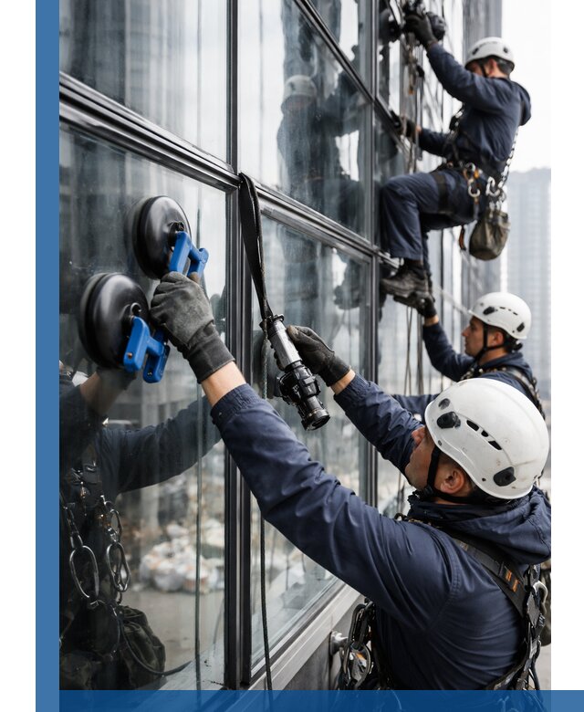 Радиусное остекление фасадов под ключ в Иркутске с гарантиями