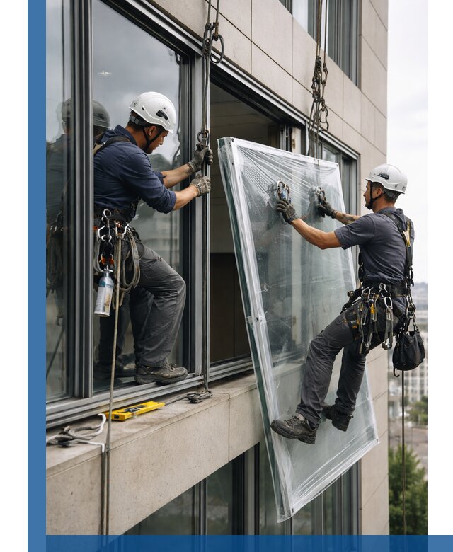 Профессиональная замена стекла в витраже в Иркутске с гарантией