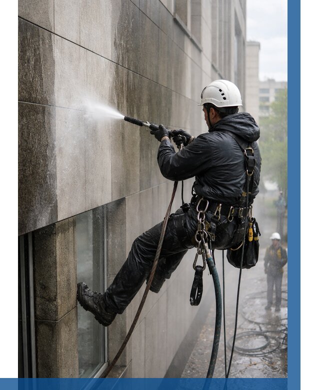 Гидроструйная очистка поверхностей в Иркутске от 886 р. | ВЫСОТНИК-Ркт