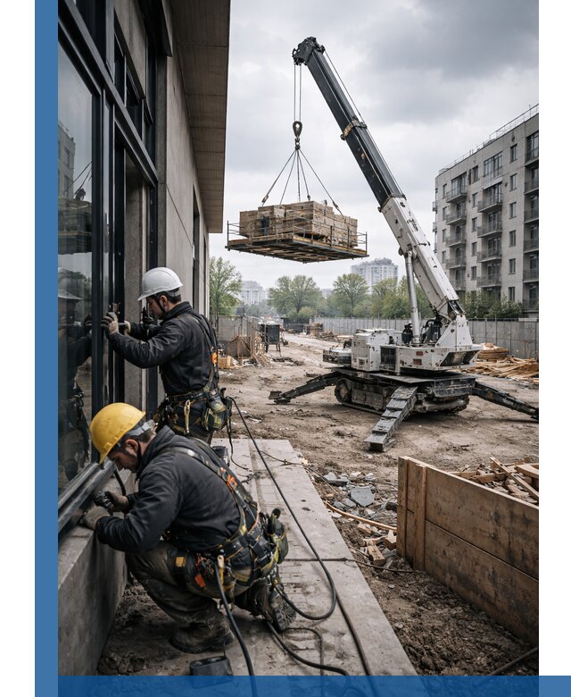 Аренда крана Пионер в Иркутске для строительных работ