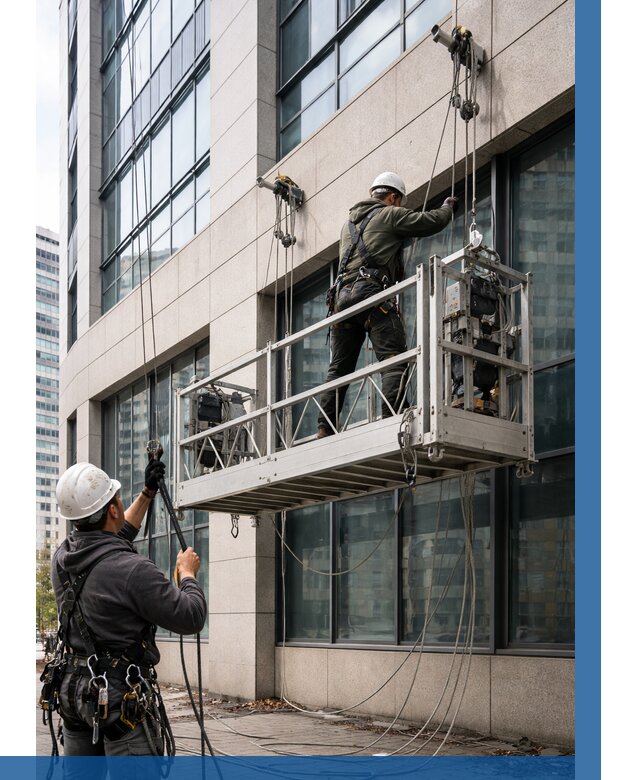 Монтаж и подъем фасадной люльки в Иркутске от 12503 р. | ВЫСОТНИК-Ркт
