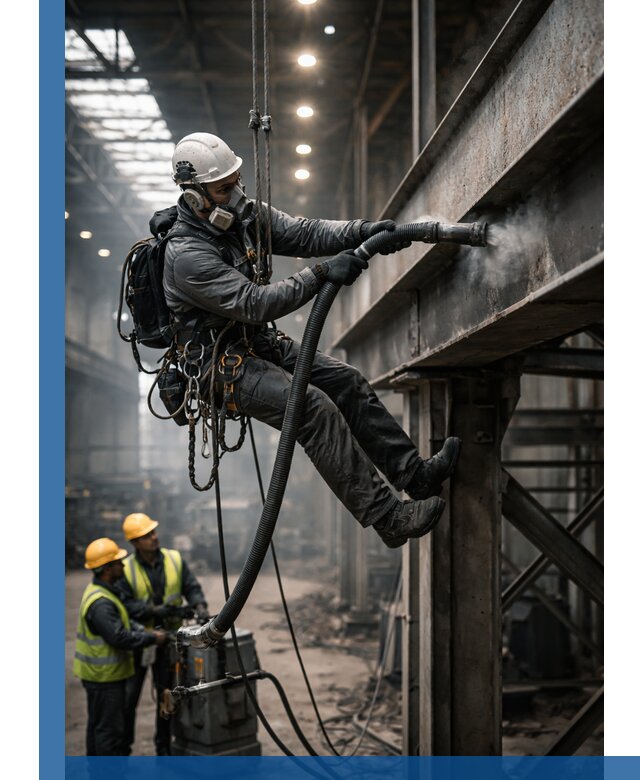 Обеспыливание конструкций в цехах промышленного производства в Иркутске