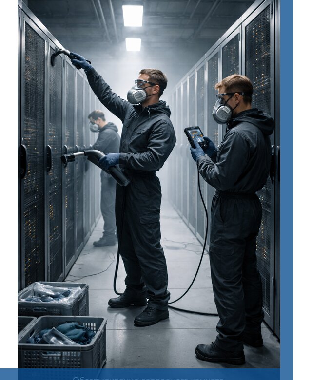 Обеспыливание серверной комнаты в Иркутске от 4689 р. | ВЫСОТНИК-Ркт