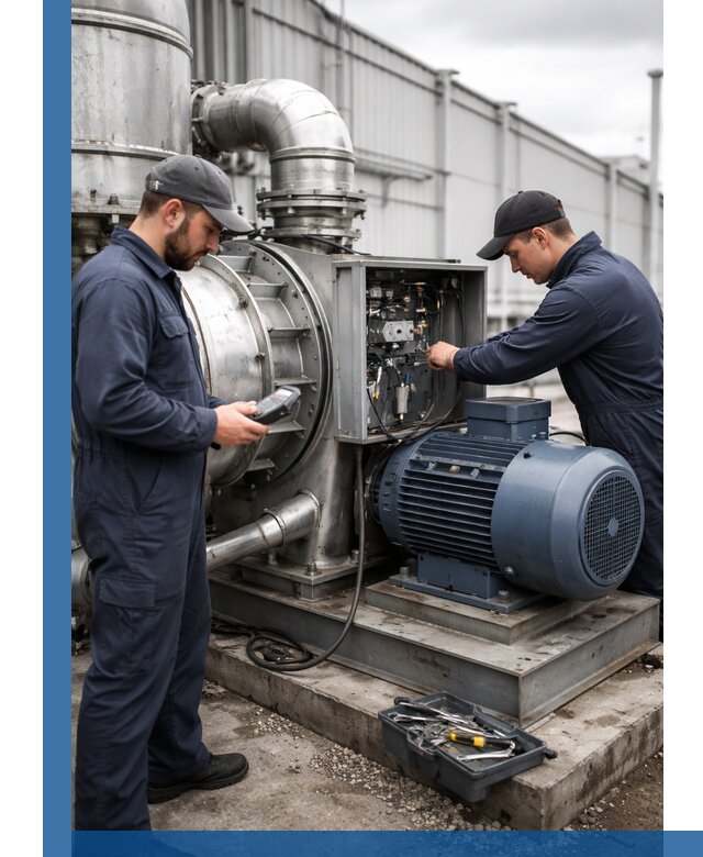 Техническое обслуживание промышленного оборудования в Иркутске