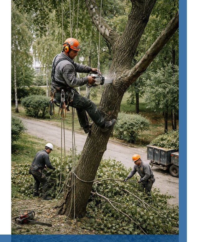Кронирование деревьев в Иркутске от 6772 р. | ВЫСОТНИК-Ркт
