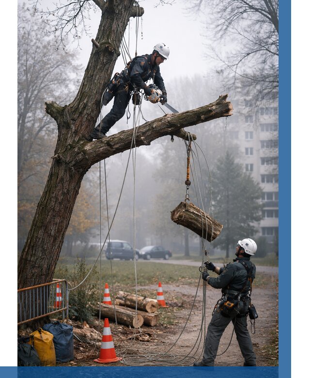 Удаление аварийных деревьев в Иркутске от 15629 р. | ВЫСОТНИК-Ркт