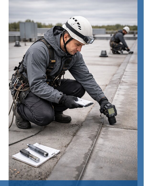 Обследование кровли на протечки в Иркутске от 4689 р. | ВЫСОТНИК-Ркт