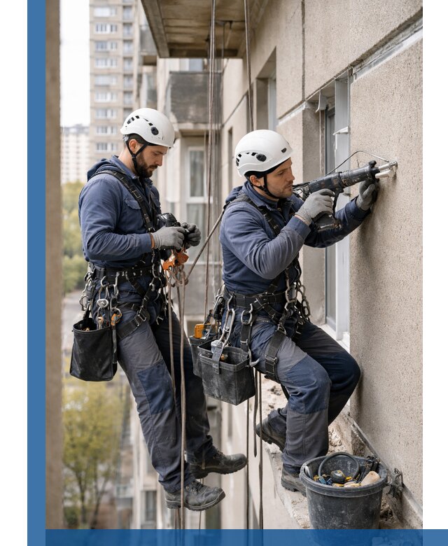 Промышленные альпинисты высотные работы и монтаж в Иркутске